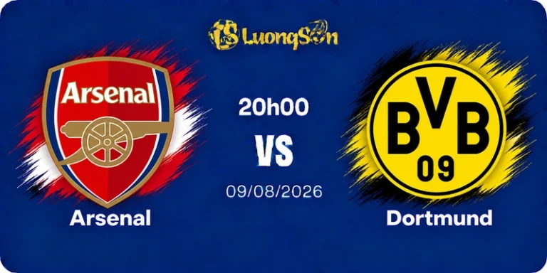 Soi Kèo Arsenal vs Dortmund, 20h00 Ngày 9/8: Pháo Thủ Quyết Tâm Trở Lại