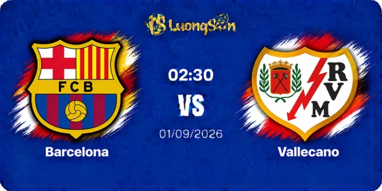 Soi Kèo Barcelona Vs Vallecano, 02h30 Ngày 1/9: Khó Cản Bước Nhà Vua, Nhấn Chìm Con Mồi