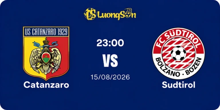 Nhận Định Catanzaro Vs Sudtirol, 23h00 Ngày 15/8: Thử Thách Cực Đại