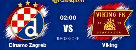 Soi Kèo Dinamo Zagreb Vs Viking, 02h00 Ngày 19/08/2026: Bữa Tiệc Bàn Thắng Tại Maksimir
