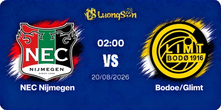Soi Kèo NEC Nijmegen vs Bodoe/Glimt, 02h00 20/8: Đại Diện Na Uy Ca Khúc Khải Hoàn