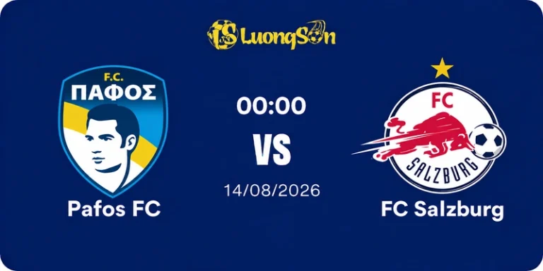 Nhận Định Pafos FC Vs FC Salzburg, 00h00 Ngày 14/8: Bản Lĩnh Cúp Châu Âu