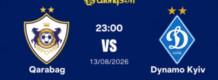 Nhận Định Qarabag Vs Dinamo Kiev, 23h00 Ngày 13/8: Lội Ngược Dòng