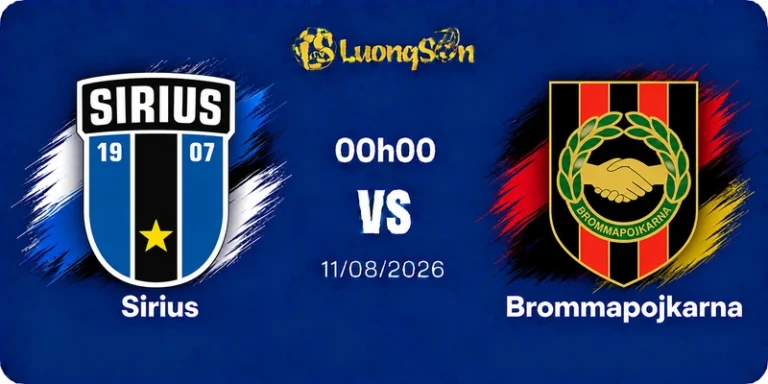 Soi Kèo Sirius vs Brommapojkarna, 00h00 Ngày 11/8: Chủ Nhà Tiếp Đà Thăng Hoa