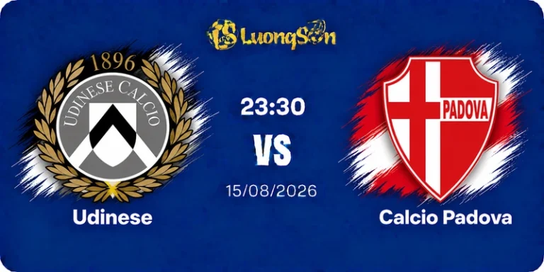 Soi Kèo Udinese vs Calcio Padova, 23h30 ngày 15/08: Khẳng Định Vị Thế Serie A, Thắng Cách Biệt